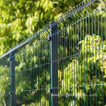 green coated curved welded wire mesh